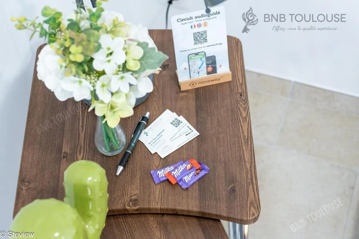 Bnb Toulouse - Refuge Urbain - Clim - Terrasse - Parking - Wifi - Proche Transports